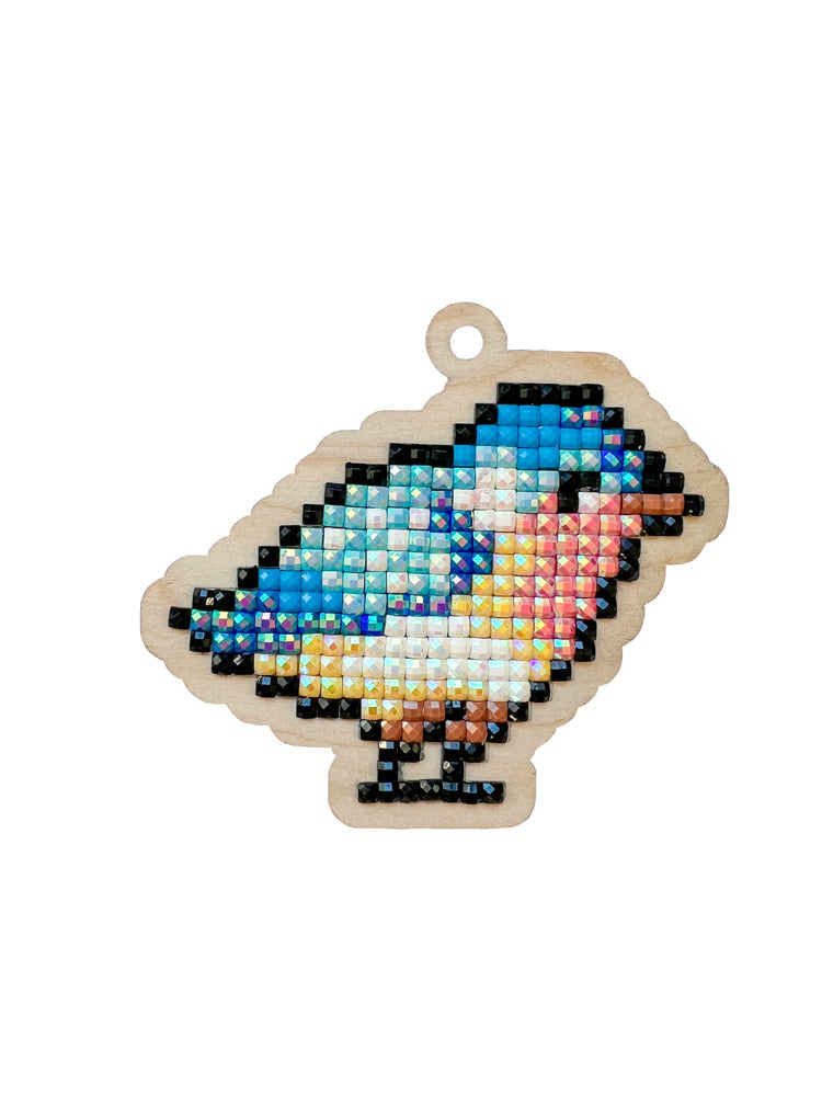 Diamond painting - U0306e - Pendant "Birdie" Image 1