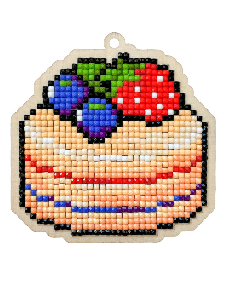 Diamond painting - U0394e - Pendant "Cake" Image 1