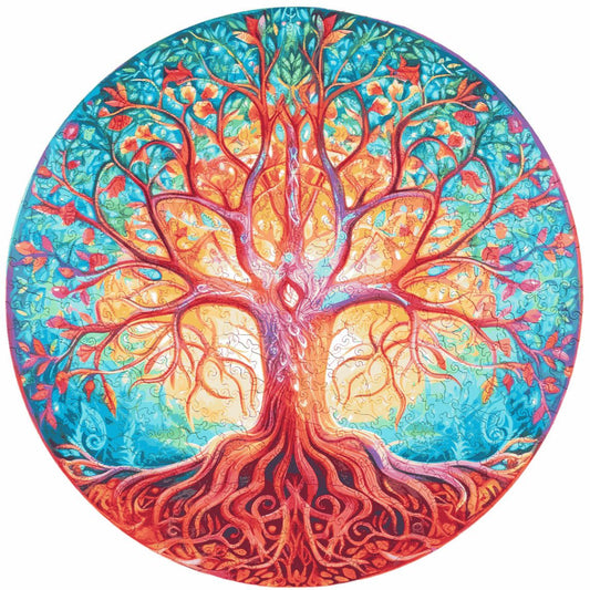 PW024e - Wooden puzzles "Tree of Life" (500pcs)