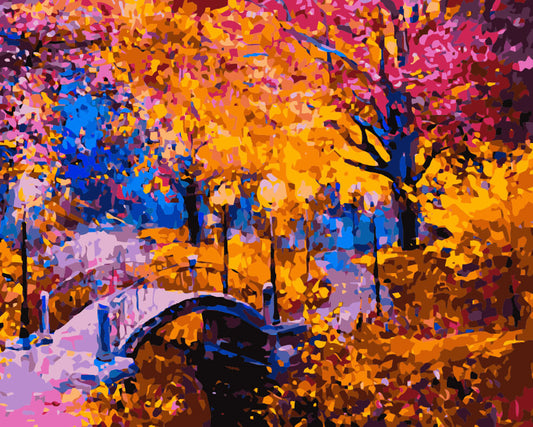 Painting by numbers - MG2167e - Autumn Colours Image 1